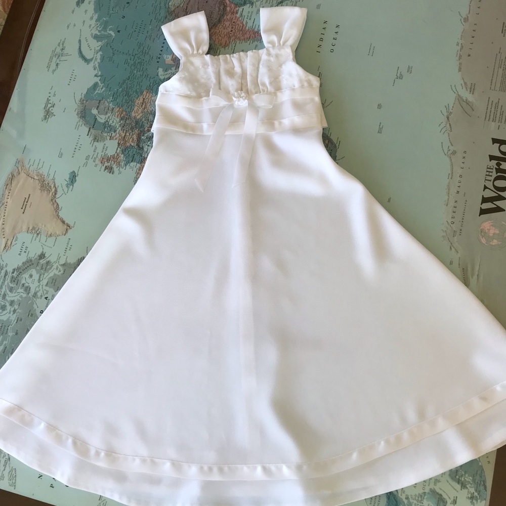 First Communion Dress Size 7 “Bonnie Jean” NWT